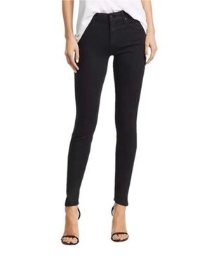 MOTHER The Looker Ankle Skinny Jeans Black Wash Women’s Size 25